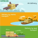 China Sea Versand nach USA FEDEX Zolltransit Montag