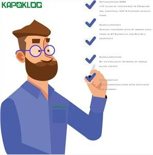 Tür-zu-Tür-Seefracht von China nach Japan/Südkorea